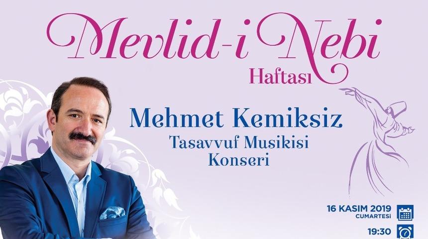 Talas Belediyesi&rsquo;nden Mevlid-i Nebi Konseri