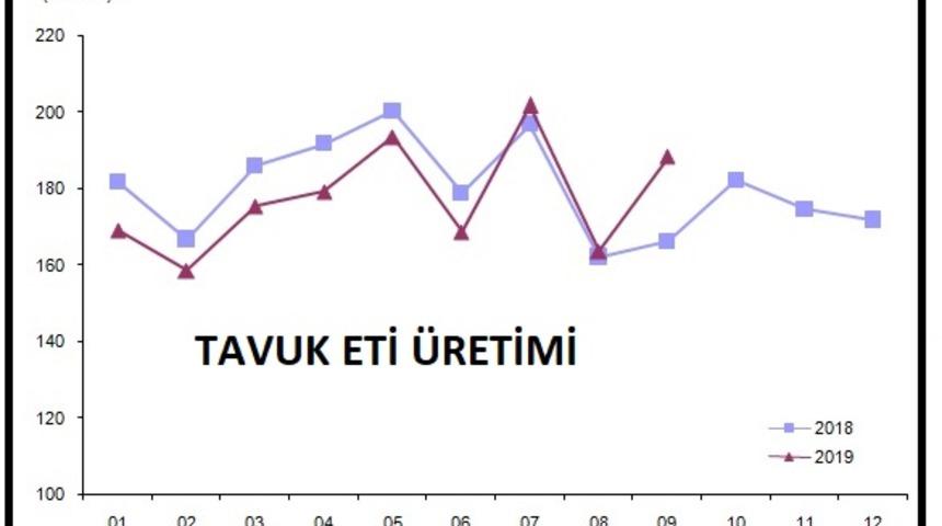 Tavuk yumurtası üretimi Eylül’de 1.7 milyar adede yükseldi