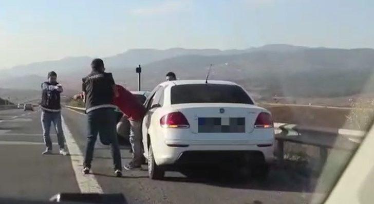 Bolu TEM Otoyolu'nda hareketli anlar! Böyle yakalandı G4