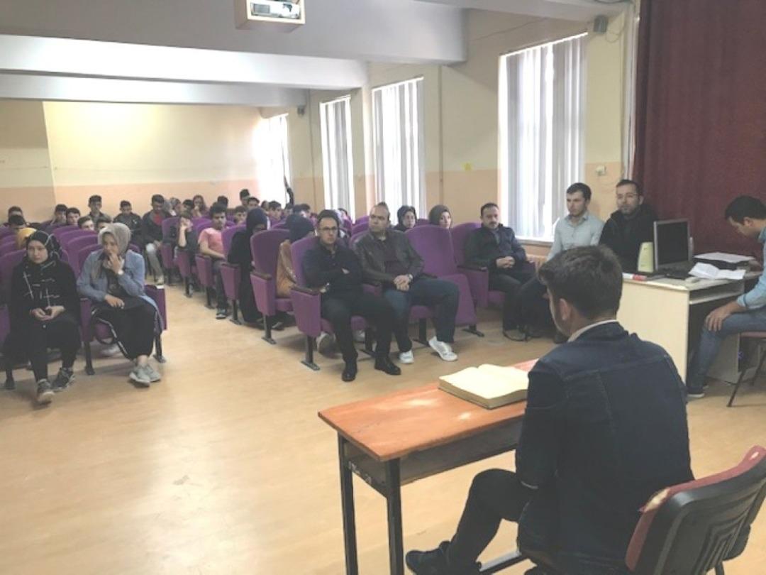 Hisarcık &Ccedil;PL&rsquo;de Mevlid-i Nebi programı