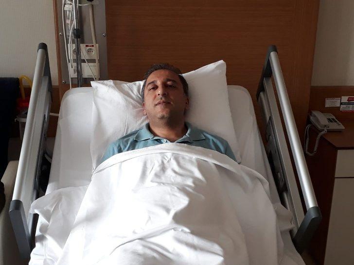 El üstünden anjiyo ile sağlına kavuştu G3