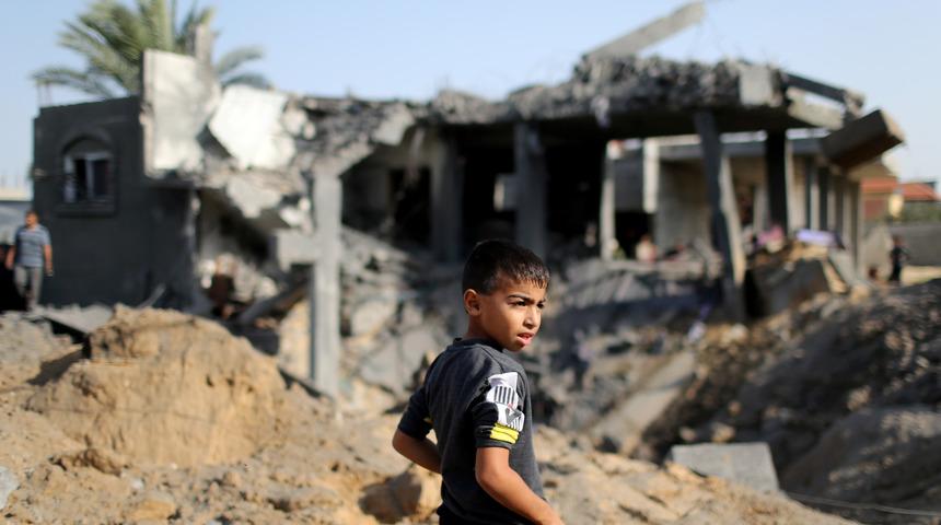 İsrail'in Gazze'ye hava saldırılarında ölü sayısı 16'ya yükseldi