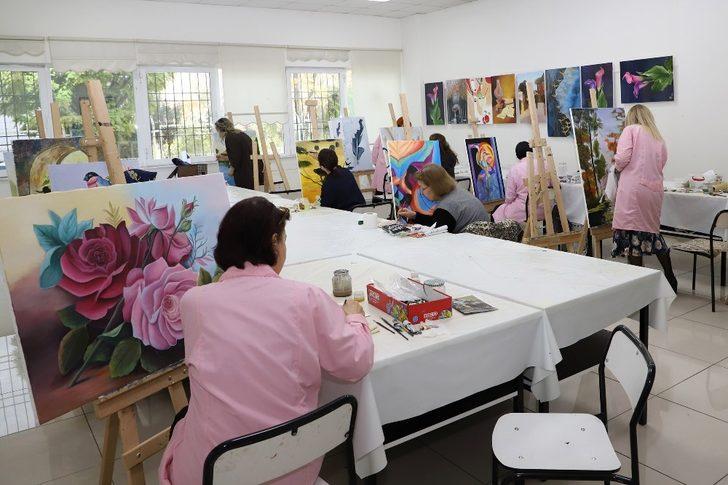 Kadınlardan resim kursuna yoğun ilgi G1