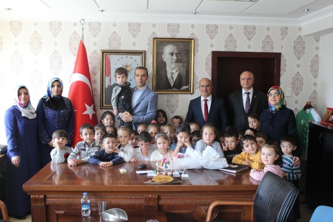 Kaymakam &Ccedil;i&ccedil;ek&rsquo;e &rsquo;Mevlid-i Nebi&rsquo; Haftası&rsquo; ziyareti