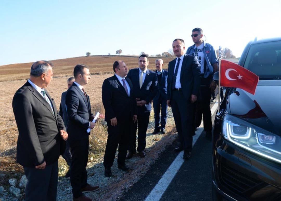 Vali Şent&uuml;rk&rsquo;ten k&ouml;y ziyaretleri