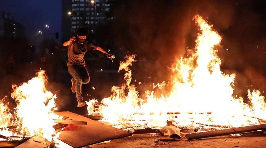 Şili'deki gösteriler 26. gününde devam etti