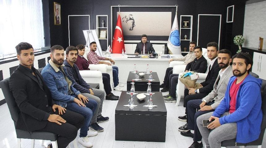 Turan Topluluğundan Rekt&ouml;r Karacoşkun&rsquo;a ziyaret