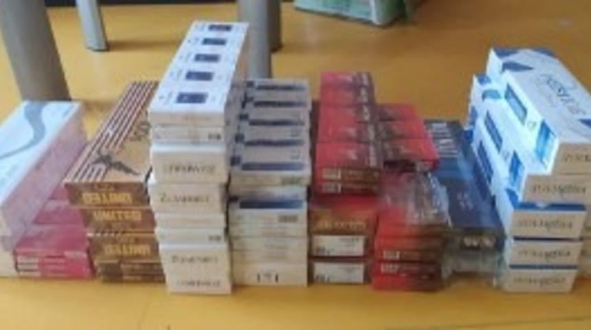 Gaziantep&rsquo;te 358 paket ka&ccedil;ak sigara ele ge&ccedil;irildi