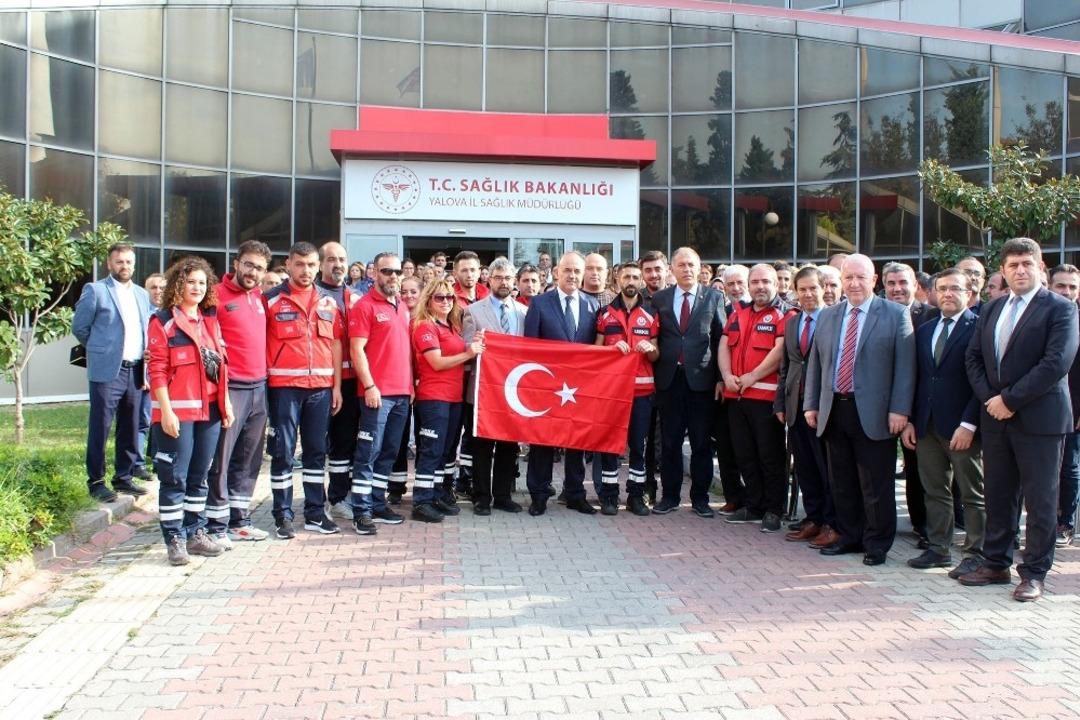 Yalova UMKE ekibi harekat b&ouml;lgesine gitti