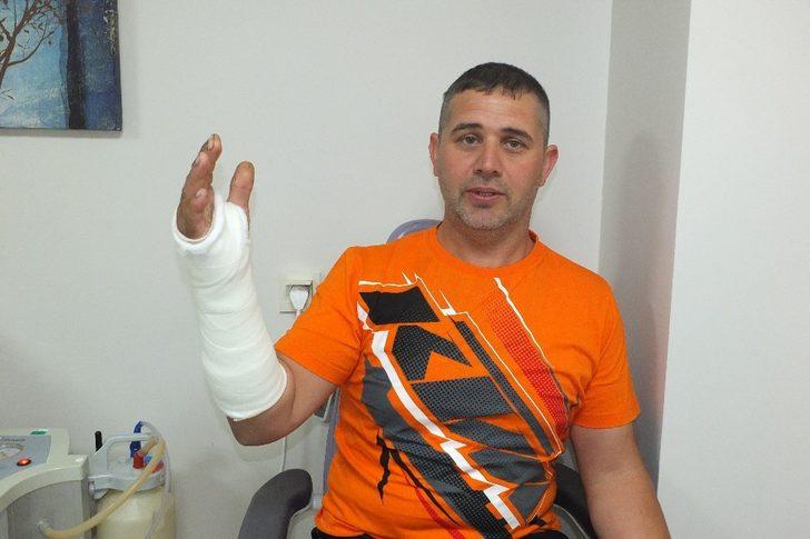 Kırık koluyla yarışa devam edip Türkiye üçüncüsü oldu G3