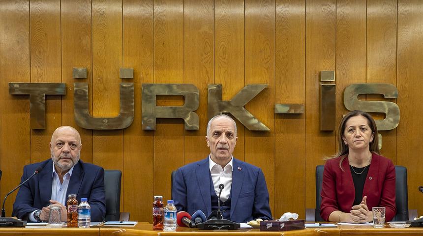 TÜRK-İŞ, HAK-İŞ ve DİSK'ten asgari ücret açıklaması