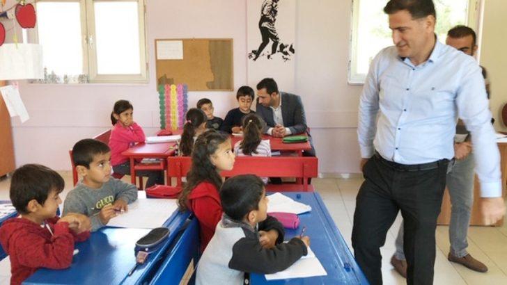 Silvan Milli Eğitim Müdürü Aydın, köy okullarını ziyaret etti G4