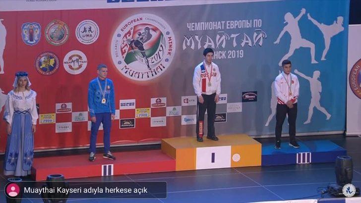 Samet Kartal, Muaythai’de Avrupa üçüncüsü G1