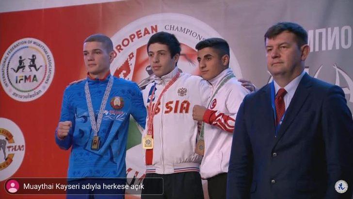 Samet Kartal, Muaythai’de Avrupa üçüncüsü G2