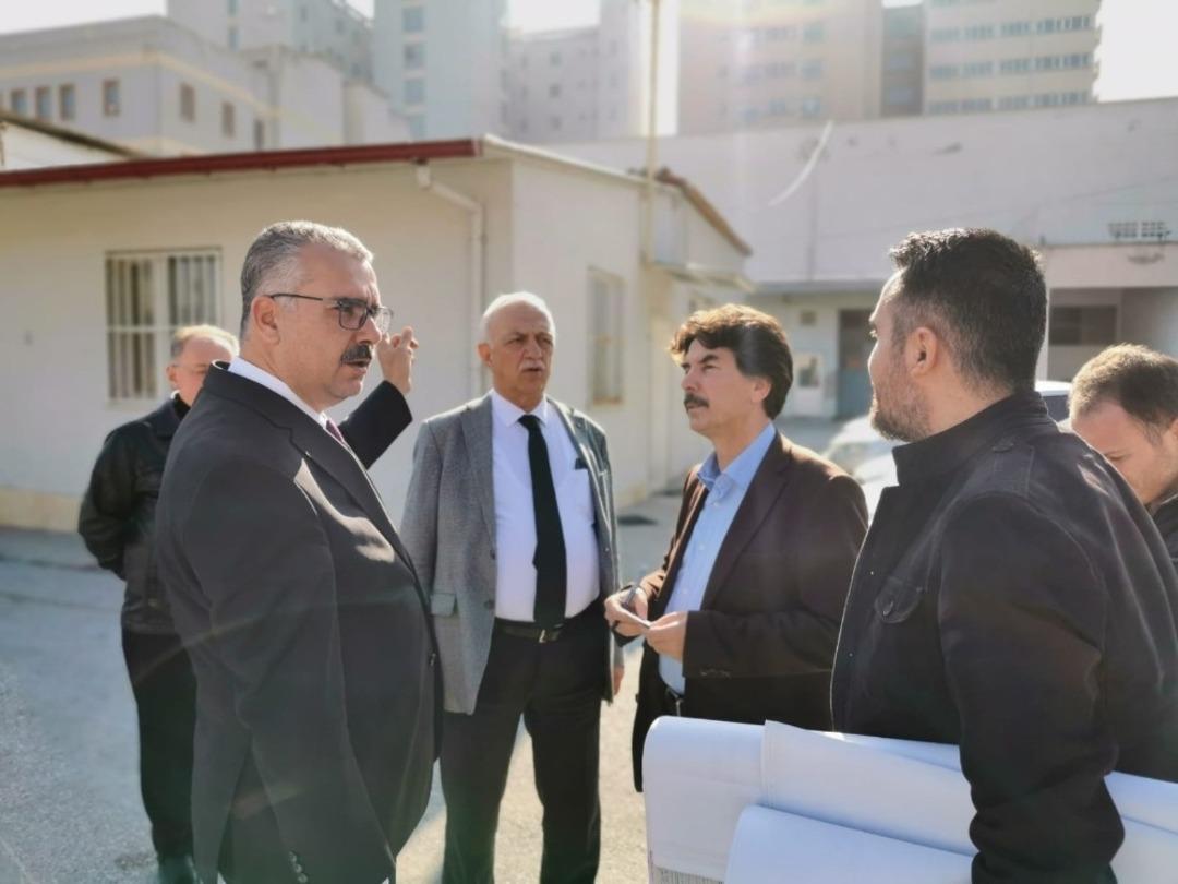 Sağlık Bakanlığı heyetinden hastanelerde teknik inceleme