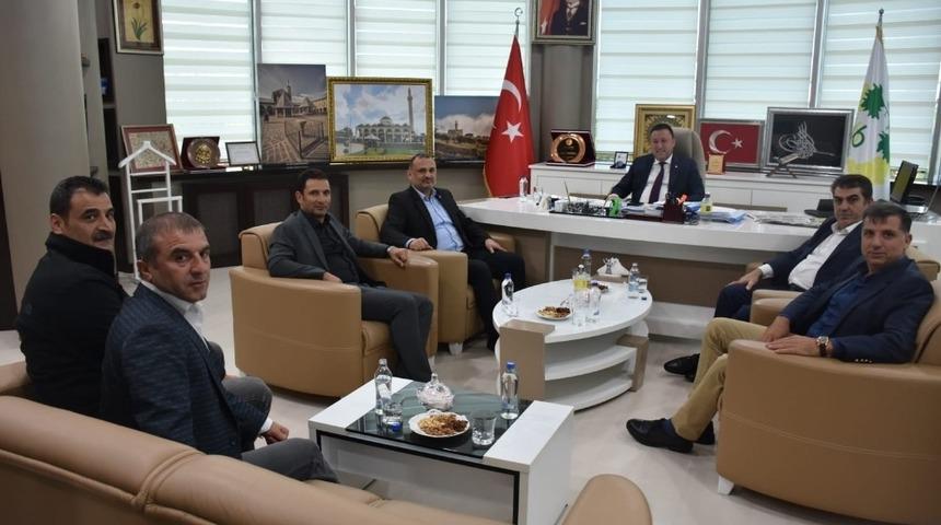 Karate Federasyonu Başkanı Delihasan&rsquo;dan Başkan Beyoğlu&rsquo;na Ziyaret