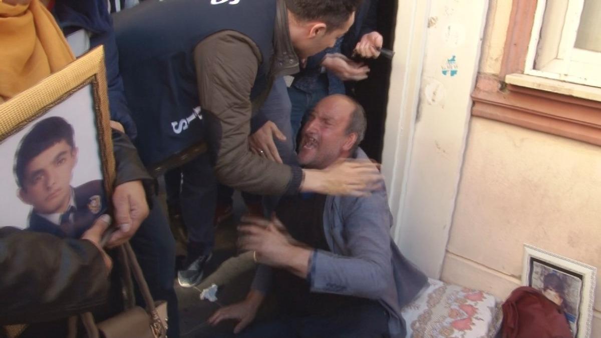 HDP &ouml;n&uuml;nde gerginlik! Ortalık karıştı, binanın camları kırıldı