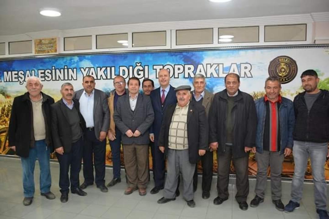 Başkan Bozkurt merkez mahalle muhtarlar ile istişare toplantısı d&uuml;zenledi