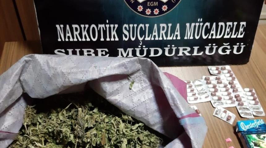 K&uuml;tahya&rsquo;da uyuşturucu operasyonu