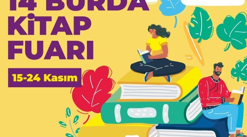 14 Burda&rsquo;da kitap fuarı başlıyor