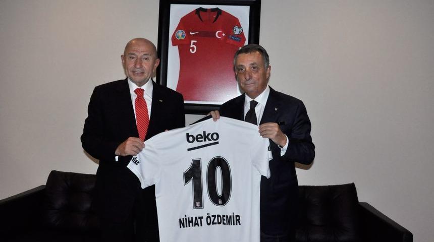 Ahmet Nur Çebi'den TFF'ye ziyaret