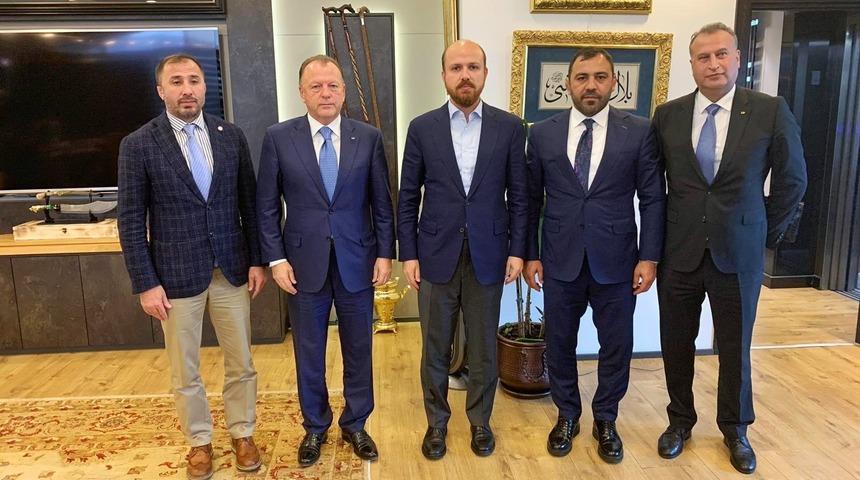 IJF Başkanı Vizer’den Bilal Erdoğan’a ziyaret