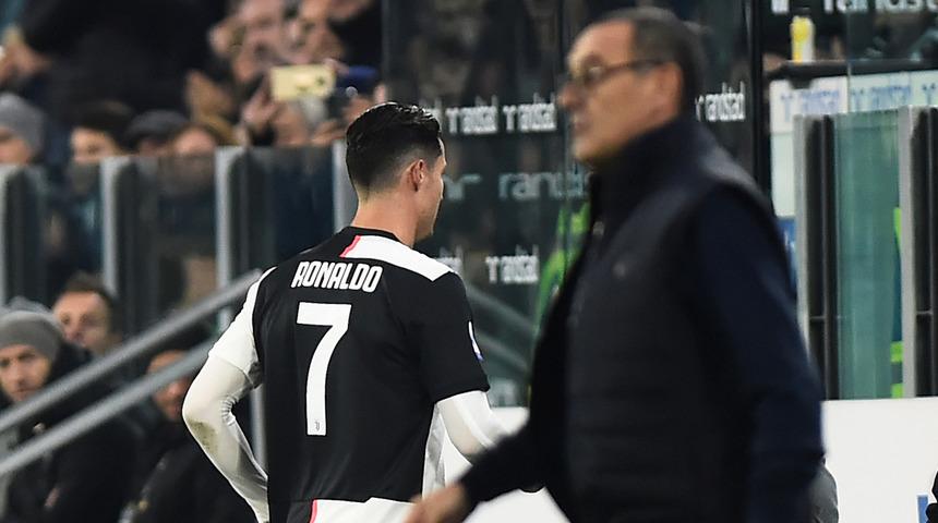 Cristiano Ronaldo'nun Sarri'ye ettiği küfür ortaya çıktı