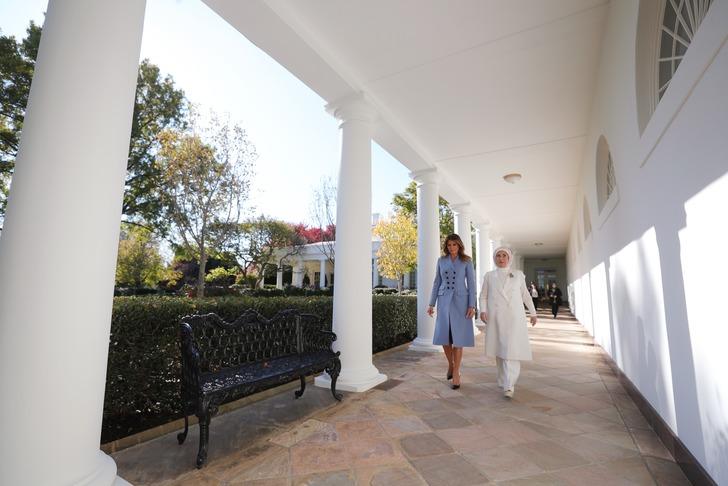 Emine Erdoğan, Melania Trump ile bir araya geldi G3