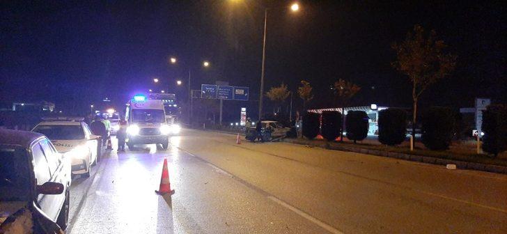 Çorum’da iki otomobil çarpıştı: 2 yaralı G3