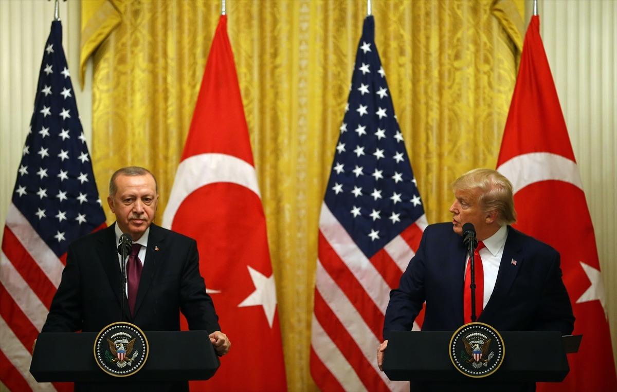 Beyaz Saray'daki kritik g&ouml;r&uuml;şme sonrası Erdoğan ve Trump'tan dikkat &ccedil;eken a&ccedil;ıklamalar!