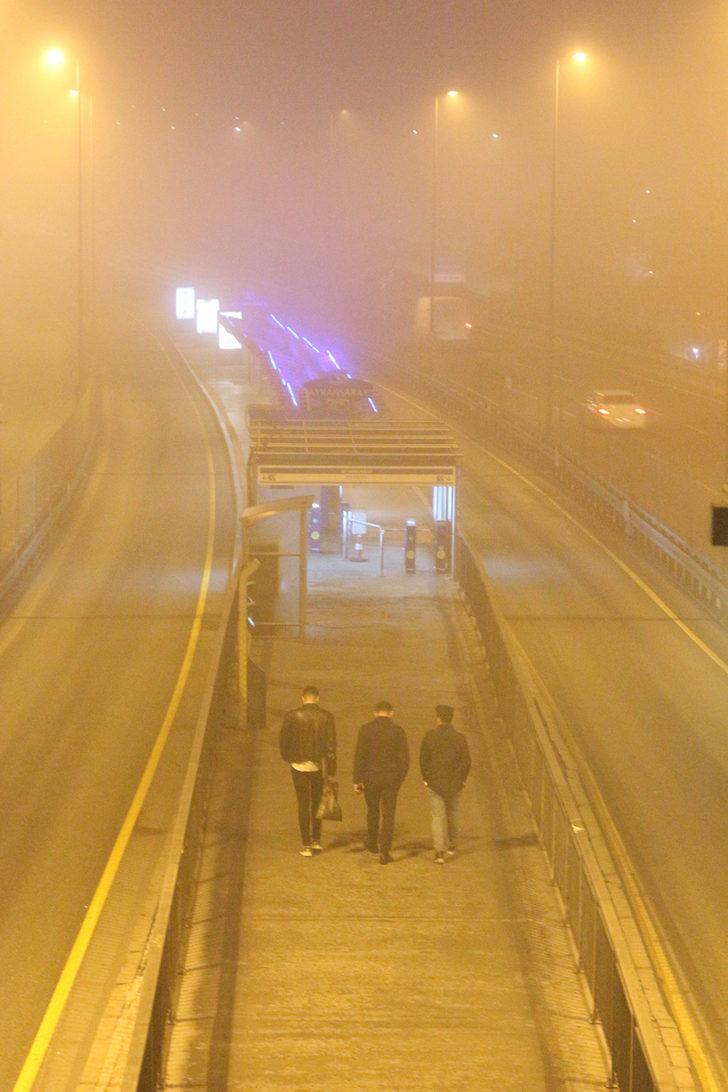 İstanbul güne sisle uyandı! Özellikle Avrupa Yakası'nda etkili oluyor G4