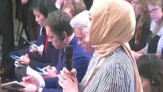 ABD Başkanı Donald Trump’tan Hilal Kaplan’a: Gazeteci olduğunuza emin misiniz?