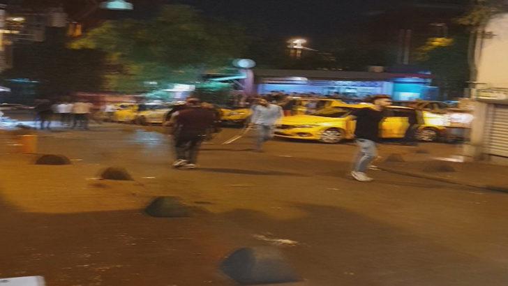 Taksim'de tekme ve sopalı kavga G2