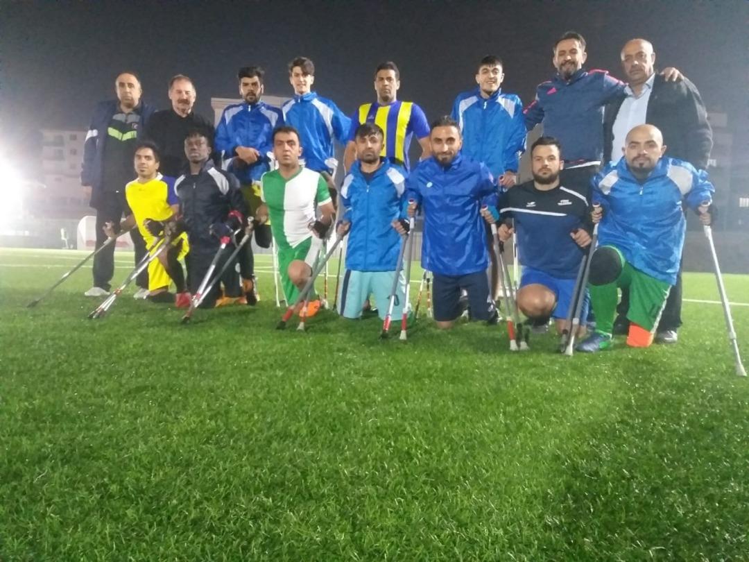 B&uuml;y&uuml;kşehir Ampute takımında TSK ma&ccedil;ı hazırlıkları s&uuml;r&uuml;yor