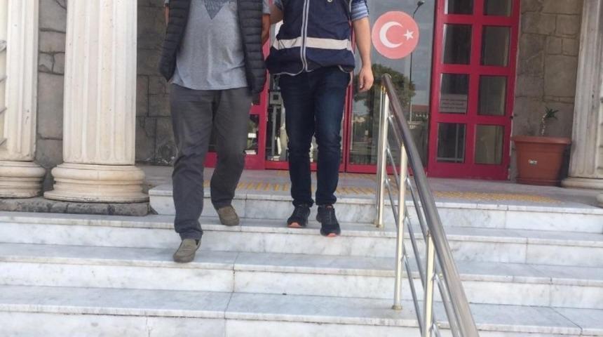 Didim’de 8 ayrı suçtan aranan zanlı tutuklandı