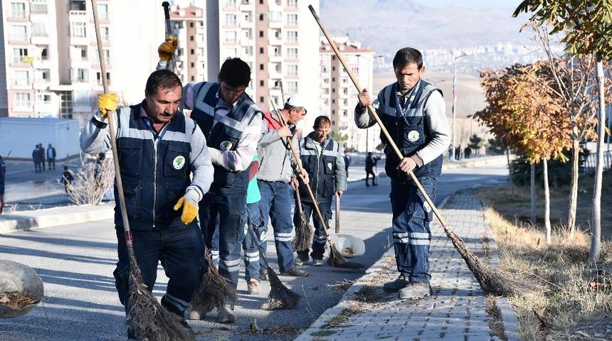 Temizlik avcıları iş başında