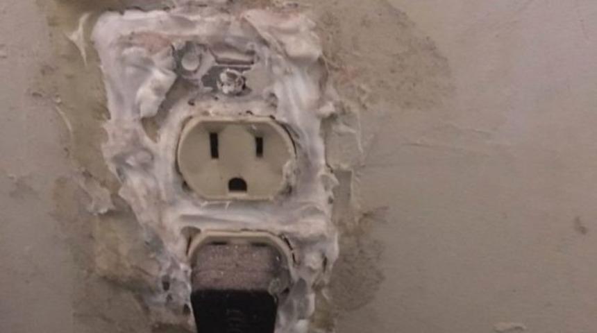 Cimriliğin böylesi! Para vermemek için kendi yapmaya kalkınca...