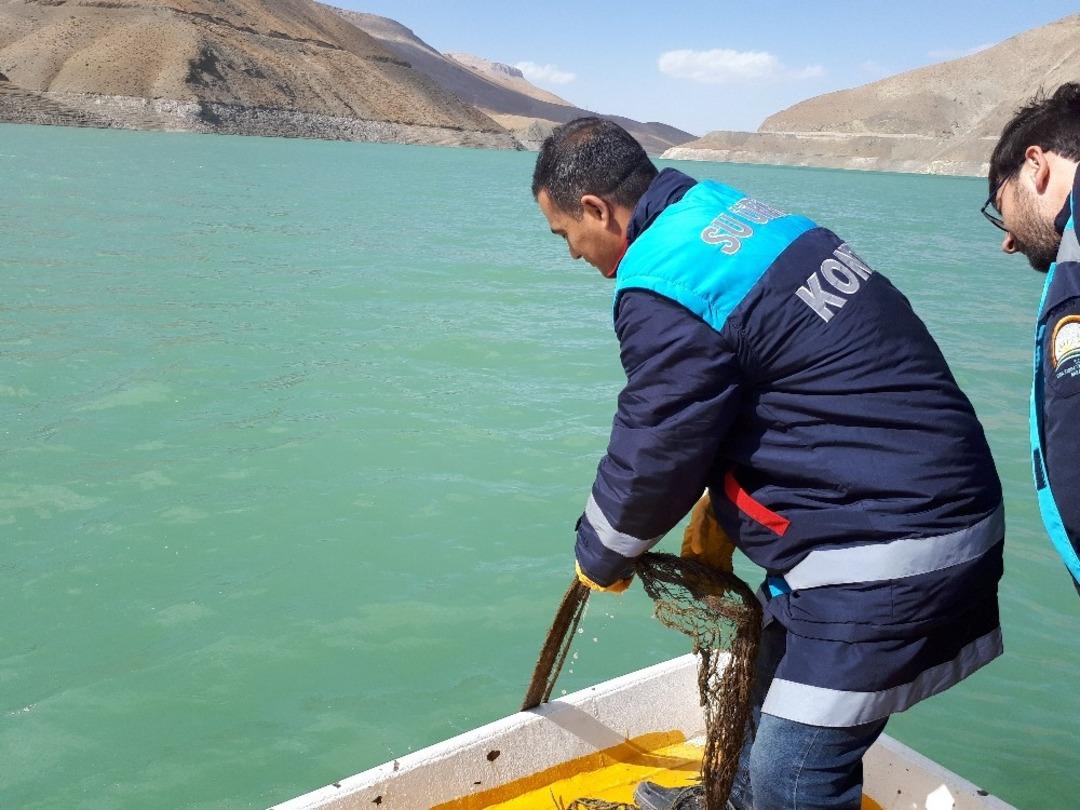 Zernek Barajı&rsquo;nda stok tespit &ccedil;alışması