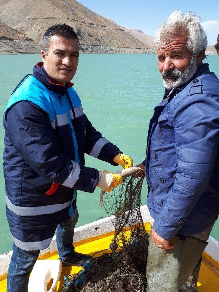 Zernek Barajı’nda stok tespit çalışması G2