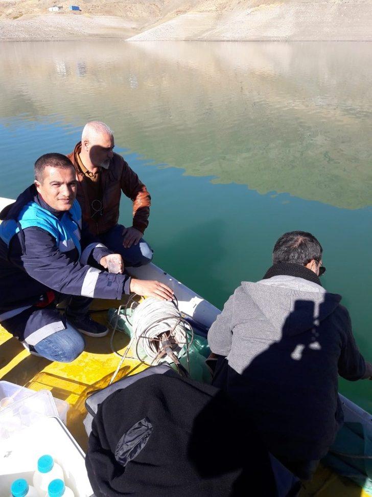 Zernek Barajı’nda stok tespit çalışması G3