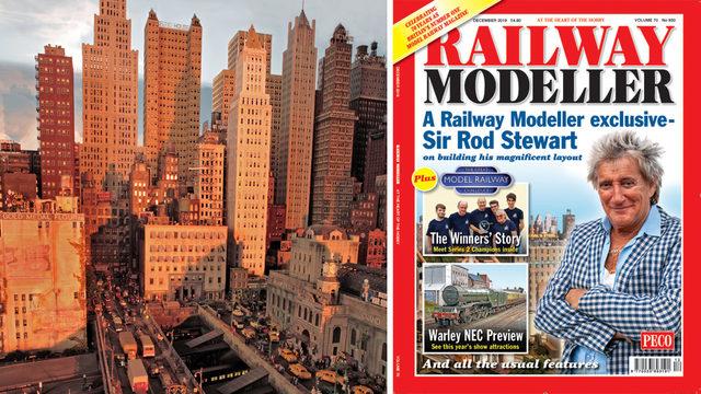 Rod Stewart'ın yıllar alan projesi Railway Modeller dergisine kapak oldu.