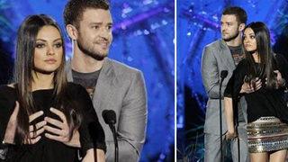 Annesi yatakta basmış