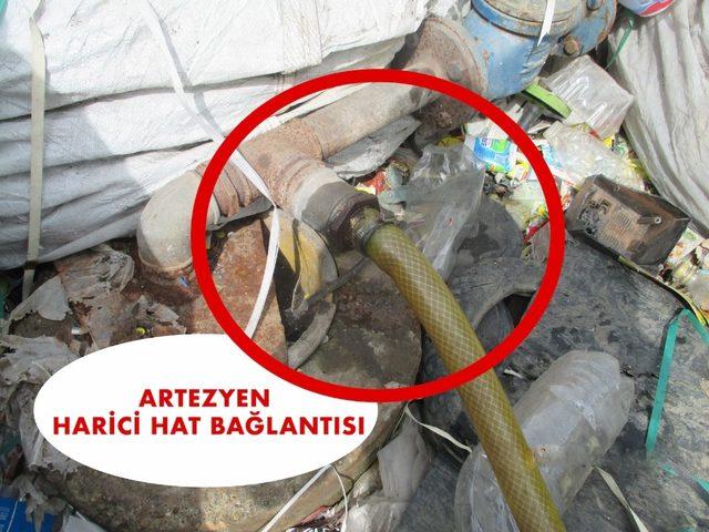 Abonesiz artezyen su kullananlara ceza uyarısı