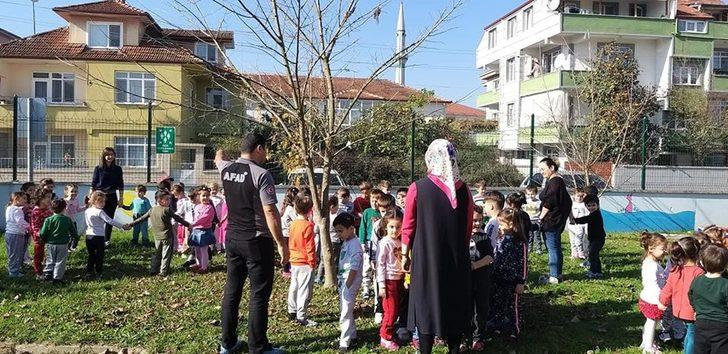 Öğrencilere afet anlatıldı G2