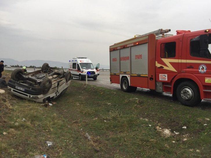 Denizli’de trafik kazası: 1 yaralı G2