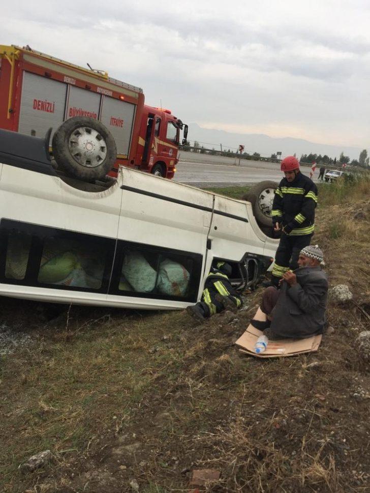 Denizli’de trafik kazası: 1 yaralı G3