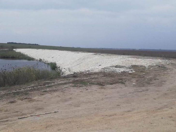 Hayvanlar için göletlere 4 bin 600 ton rip-rap taşı alındı G4