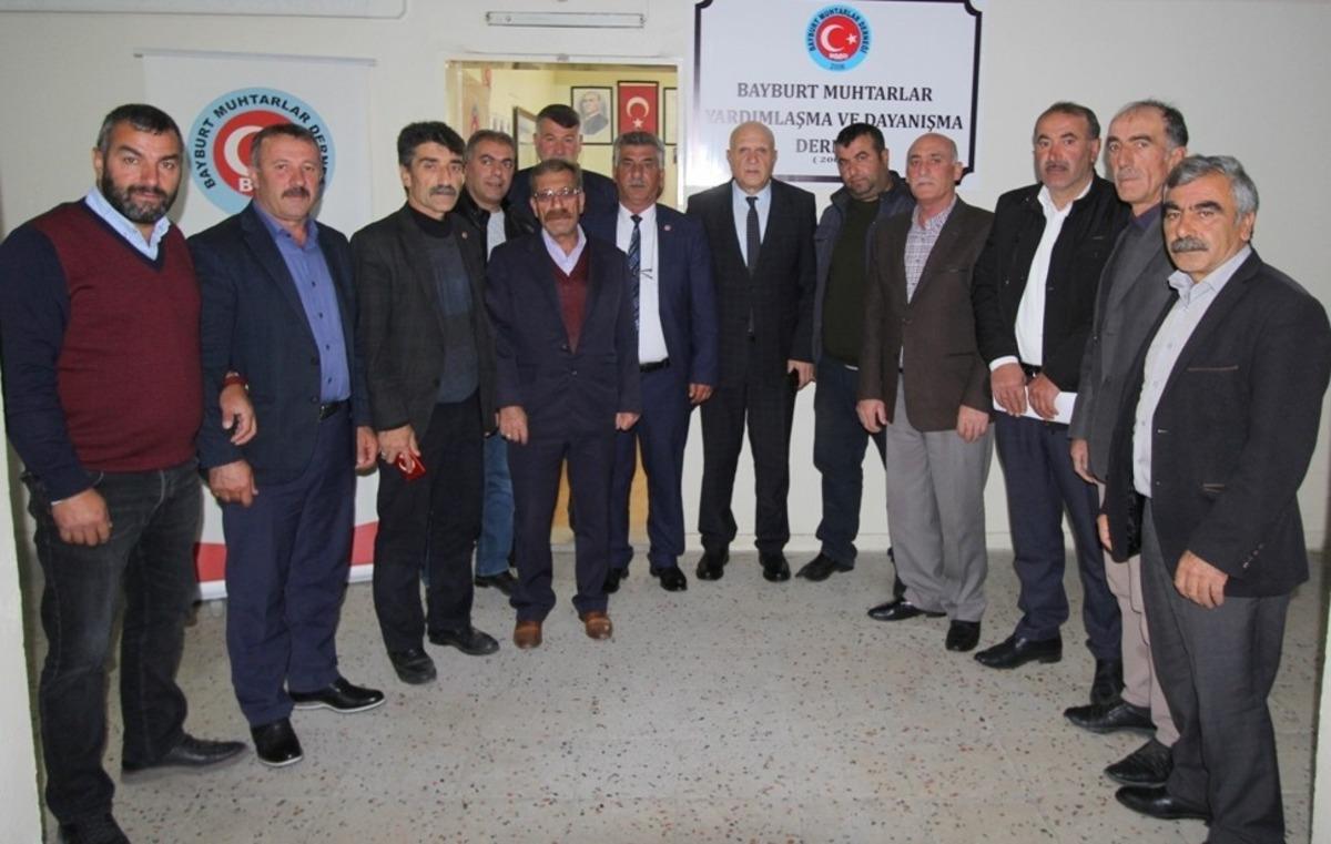 Başkan Pekmezci&rsquo;den Muhtarlar Derneğine ziyaret