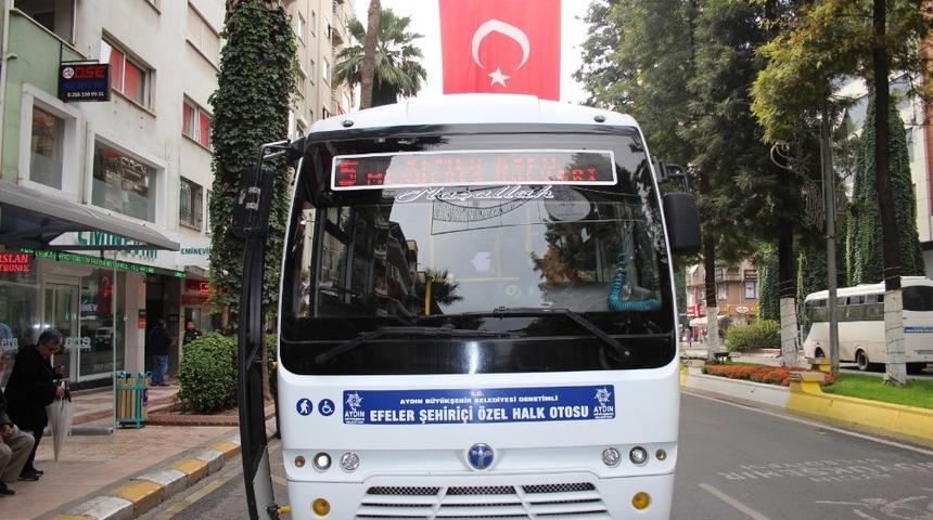 Efeler’de şehiriçi güzergahında düzenleme yapıldı