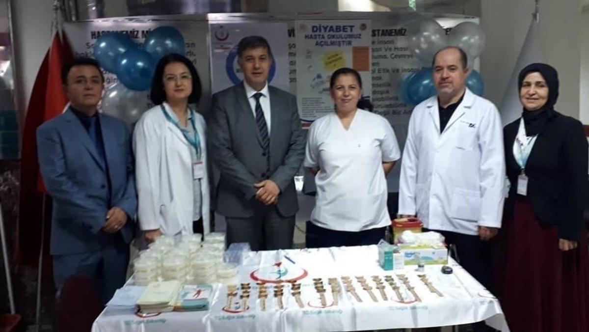 Aydın Atat&uuml;rk Devlet Hastanesi diyabete dikkat &ccedil;ekti